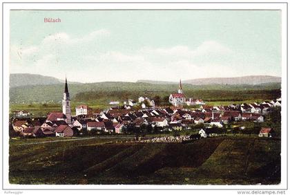 AK ZH Bulach Gesamtansicht ges. 24.9.1911 Wil Foto Guggenheim