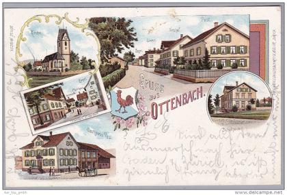 AK ZH OTTENBACH 1902-06-24 Litho H. Guggenheim #10259