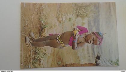 D166668 Swaziland - A shy little child