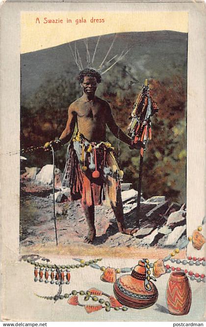 SWAZILAND Eswatini - A Swazi in gala dress - Publ. A. Rittenberg 170