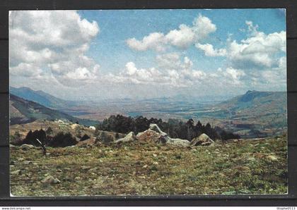 SWAZILAND. Carte postale écrite. Ezulwini Valley.