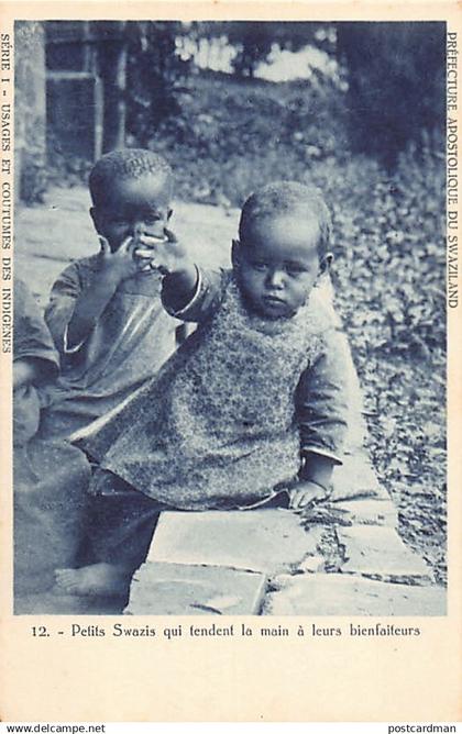 SWAZILAND Eswatini - Little Swazi children reaching out to their benefactors - Publ. Apostolic Prefecture of Swaziland 1