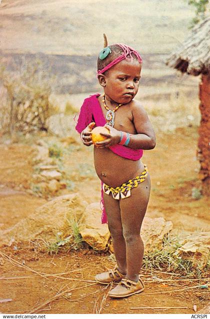 SWAZILAND un jeune enfant (Scans R/V) N° 18 \MP7101