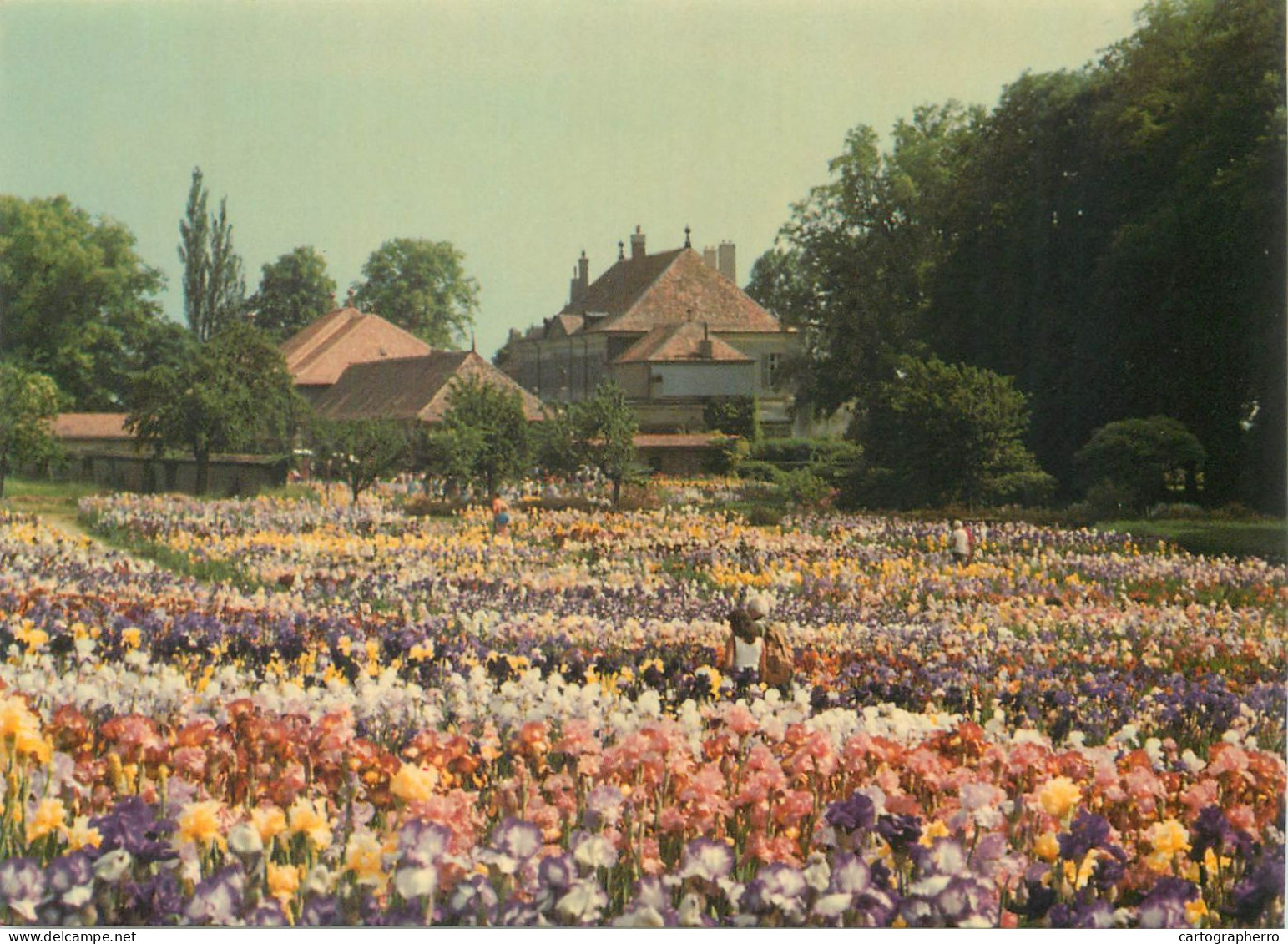 Switzerland Chateau de Vullierens Jardins des Iris