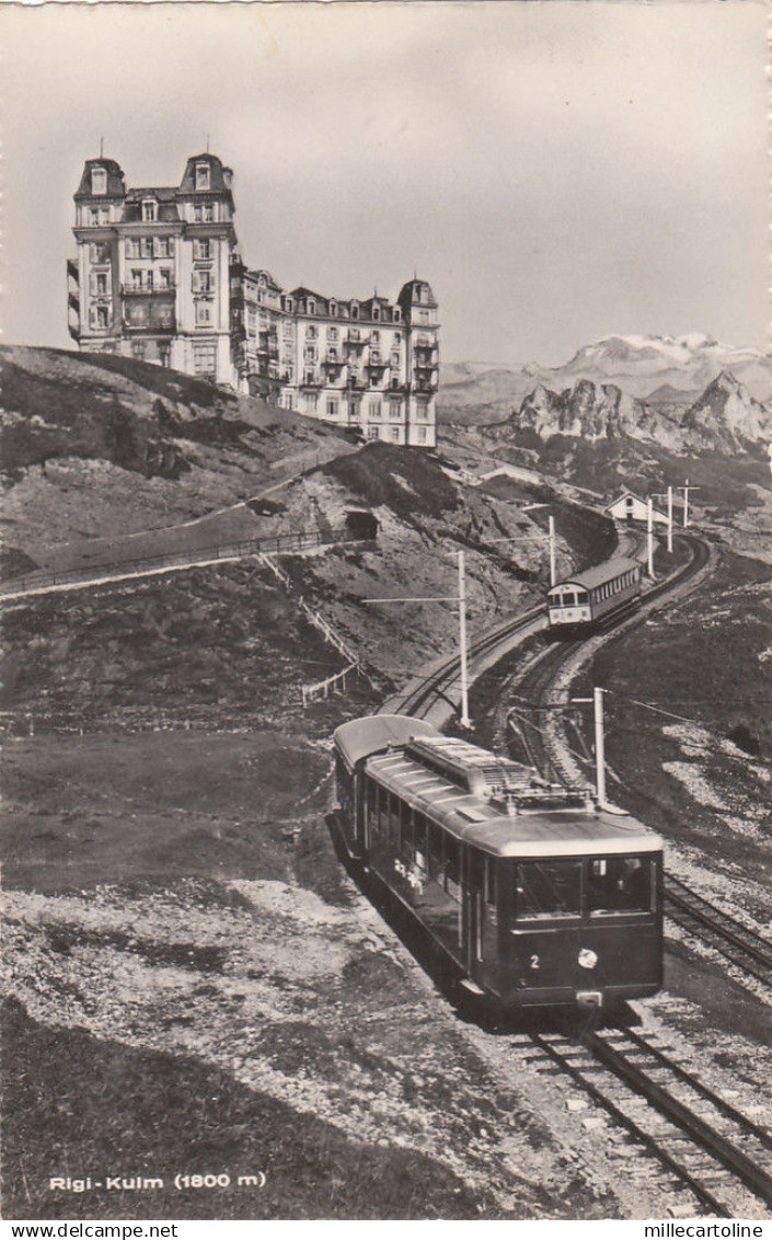 * SWITZERLAND - Rigi Kulm - Trains