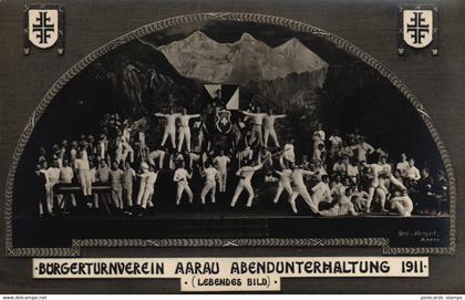 Aarau, Bürgerturnverein, Abendunterhaltung, 1911