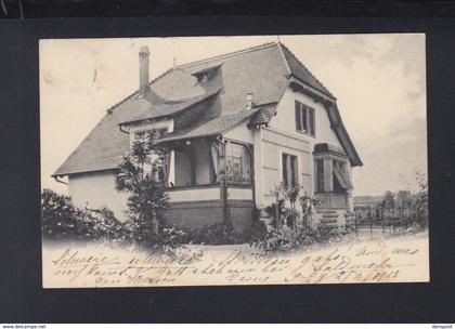 Schweiz AK Haus in Aarau 1913