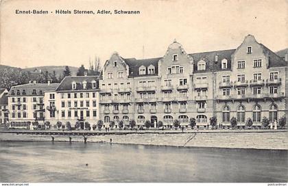 Schweiz - ENNETBADEN (AG) Hôtel Sternen, Adler, Schwanen - Verlag A.T.C. 2693