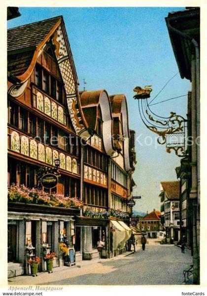 12623736 Appenzell IR Hauptgasse Appenzell