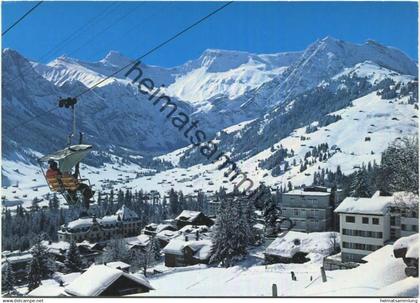 Sesselbahn Adelboden-Schwandfeldspitz - AK Grossformat - Verlag Klopfenstein Adelboden