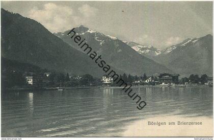 Bönigen am Brienzersee - Verlag R. Gabler Interlaken