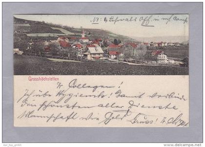 BE GROSSHÖCHSTETTEN 1907.IX.2 nach Roggwil BE