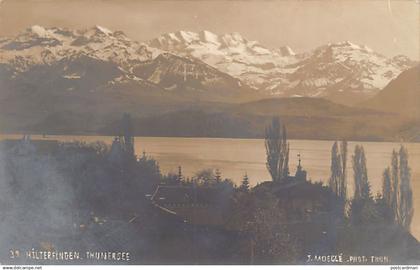 Schweiz - HILTERFINGEN (BE) Thunersee - FOTOKARTE J. Moeclé 39