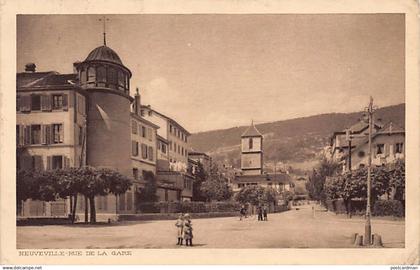 LA NEUVEVILLE (BE) Rue de la Gare - Ed. Photoglob 5875