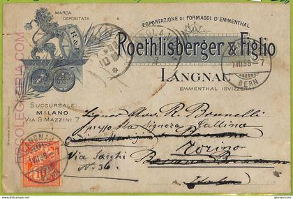 ad4697 - SWITZERLAND - Ansichtskarten VINTAGE POSTCARD -Langnau im Emmental-1898