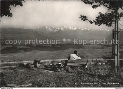 11624838 Riggisberg Aussicht von der Tavel Gedenkstaette Riggisberg