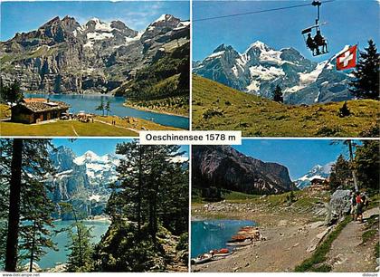 Suisse - BE Berne - Oeschinensee - Multivues - CPM - Carte Neuve - Voir Scans Recto-Verso