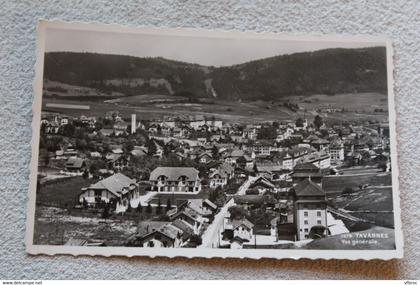 Cpsm, Tavannes, vue générale, Suisse