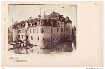 3644# SUISSE SCHLOSS CHATEAU DE BOTTMINGEN BALE CAMPAGNE CARTE NEUVE EDITEUR NEUFCHATEL