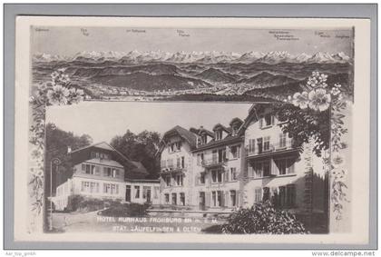 BL Läufelfingen Hotel Kurhaus Frohburg 1932-04-03 Foto