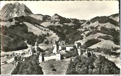 10566643 Gruyeres FR Gruyeres  ungelaufen ca. 1955