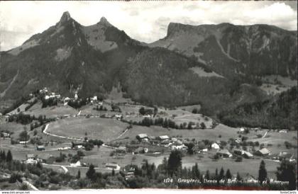 Gruyeres FR Gruyeres  ungelaufen ca. 1965