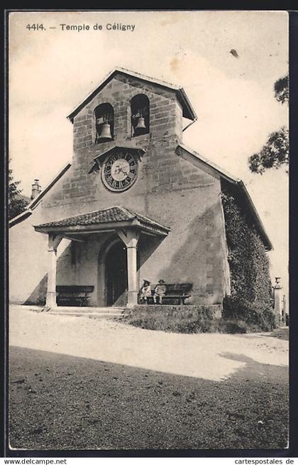 AK Céligny, An der Kirche