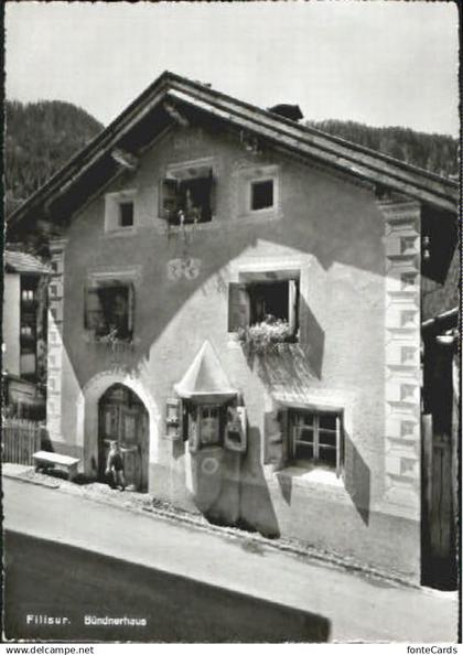 10569799 Filisur Filisur Buendnerhaus ungelaufen ca. 1965