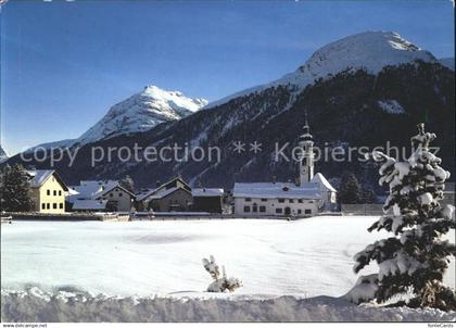 11871698 Bever Maloja Ortsansicht Kirche Bever