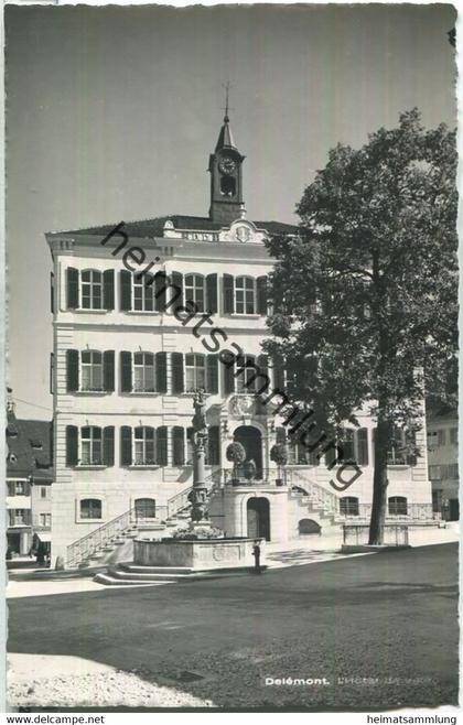 Delemont - Rathaus - Foto-Ansichtskarte - Edition Enard Delemont