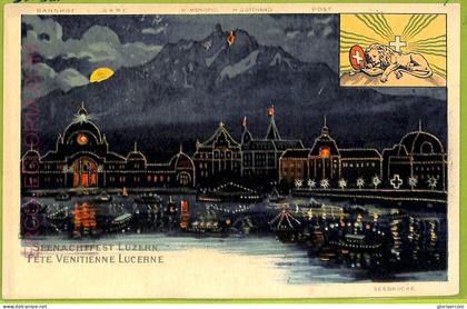 ad4597 - SWITZERLAND Schweitz- Ansichtskarten VINTAGE POSTCARD - Lucerne