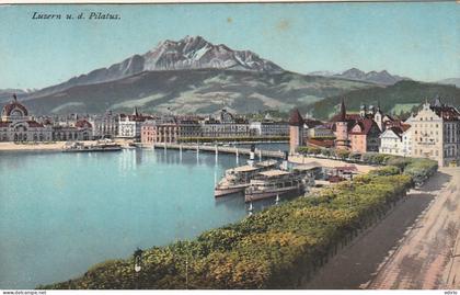 *** LU  ***   LUZERN  Lucerne Pilatus - stamped TTB