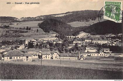 COUVET (NE) Vue générale - Ed. C.P.N. 4893