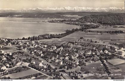 Le Landeron - Vue prise par avion