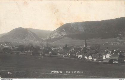 MÔTIERS - vue générale.