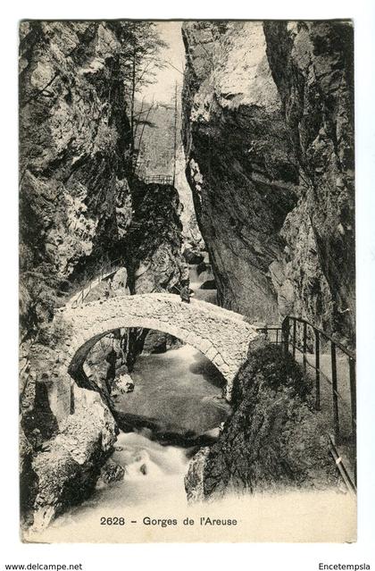 CPA - Carte postale - SUISSE -  Neuchâtel - Gorges de l'Areuse (CPV 298)