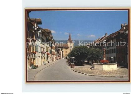 11918807 Le Landeron Brunnen Kirche