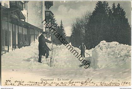 Chaumont - En hiver - Editeur Berthe Sutter Chaumont