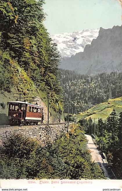 Schweiz - Stansstad (NW) Elektr. Bahn Stansstad-Engelberg - Verlag Wehrli A.-G. 12044