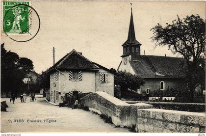 PC SWITZERLAND CRASSIER ÉGLISE (a59874)