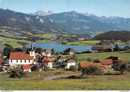 SUISSE AVRY DEVANT PONT LAC DE LA GRUYERE