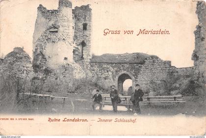 SUISSE SO SOLEURE GRUSS VON MARIASTEIN RUINE LANDSKRON