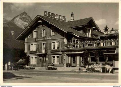 Giswil - Hotel Bahnhof