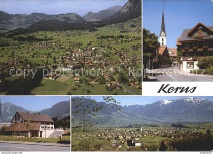 11703534 Kerns Panorama Dorfpartie Kirche Kerns