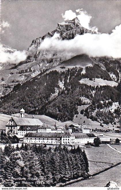 obwald - ENGELBERG - kloster mit Hahnen