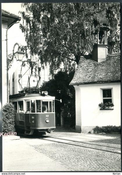 Ausfahrt Marktgasse beim Bahnhof Altstätten-Stadt mit Be 2/4 - 1971 - Edit. Leutwiler - Kart modern - Sehe 2 scans