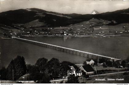 Einsiedeln, Willerzell, Sihisee-Viadukt, 1938, schöner Stempel von Einsiedeln