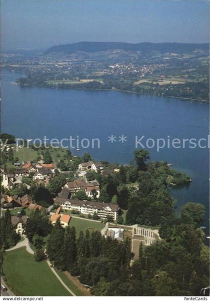 12001206 Mammern Klinik Schloss Mammern am Untersee Fliegeraufnahme Mammern