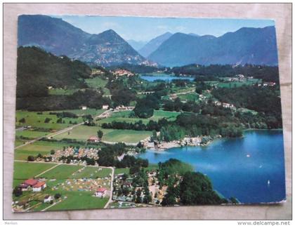 CH - Ticino - AGNO - Aerofoto Camping Agno    D122140