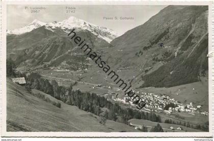 Airolo - Foto-Ansichtskarte - Verlag W. Borelli Airolo